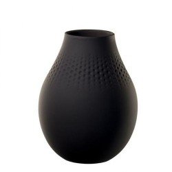 Ваза Perle 20 cм Manufacture Collier Noir Villeroy & Boch